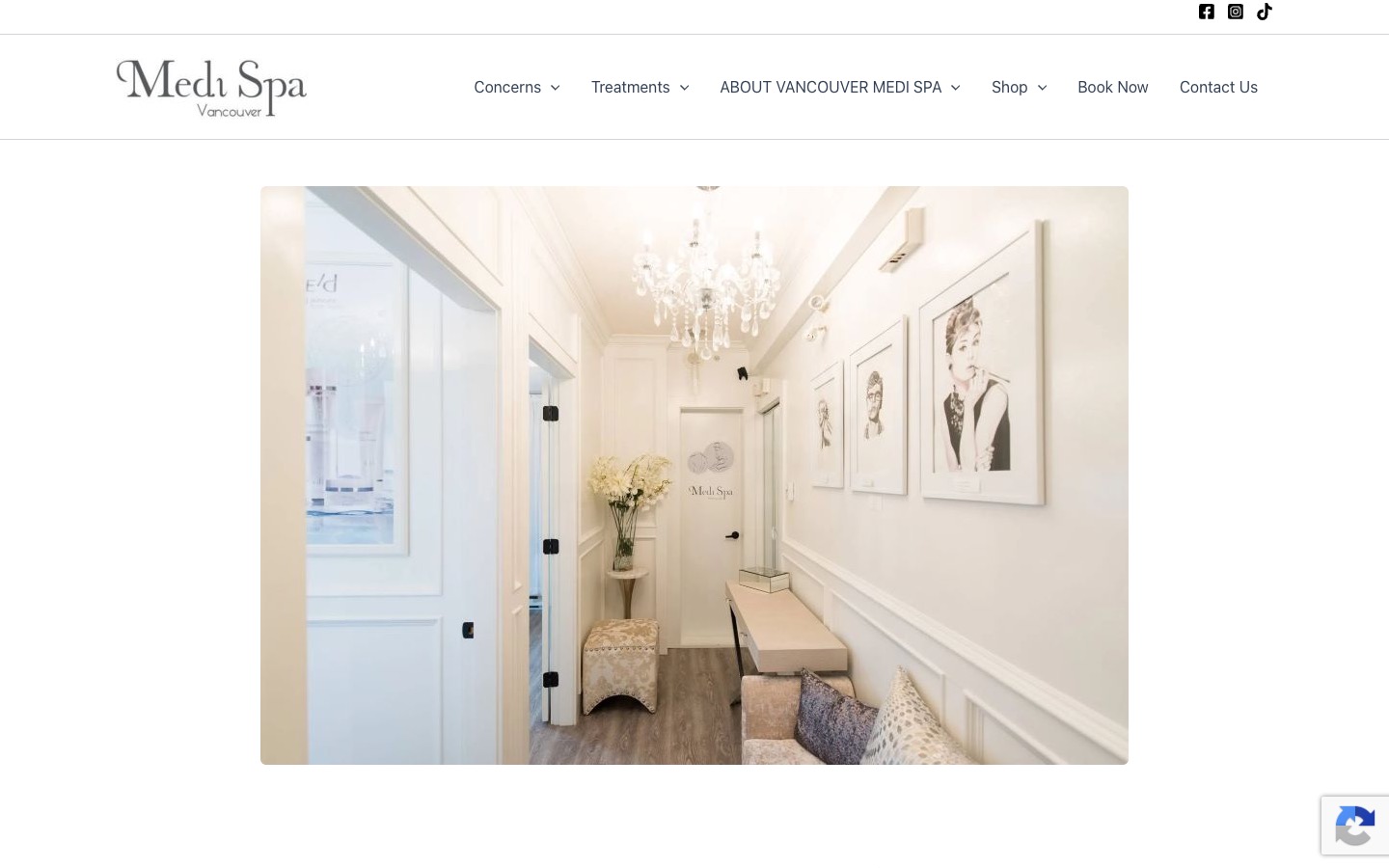 The current homepage